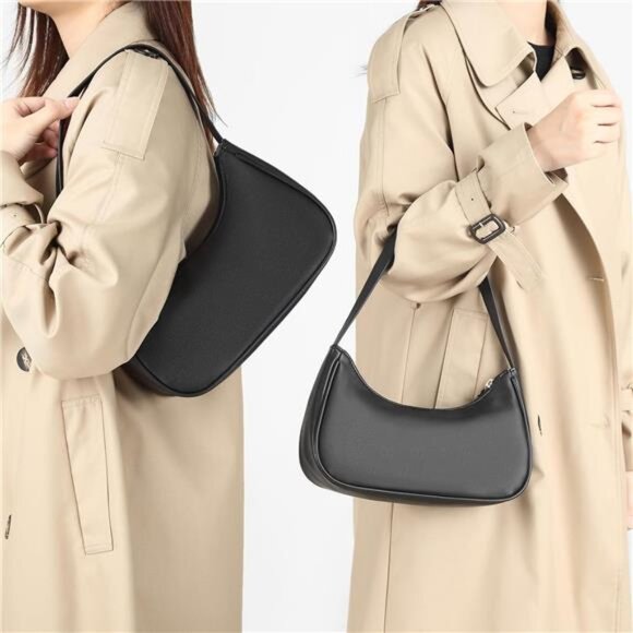 Shoulder Bags for Women Lychee-white - Picture 7 of 7